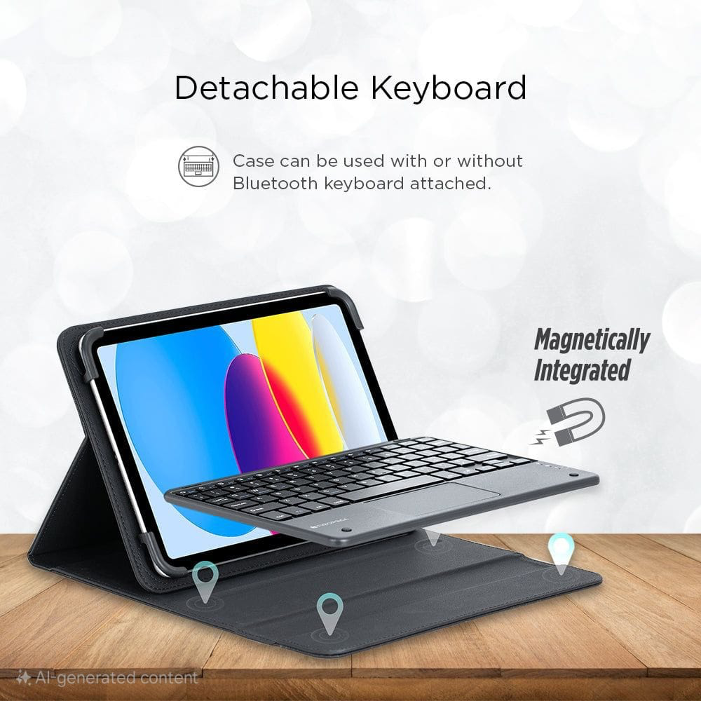 Detachable keyboard folio for iPad Pro 10 & 11 gen