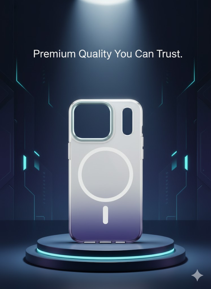 Iphone 17 Pro Max Stylish Case, MagSafe